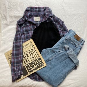 Cozy boyfriend flannel